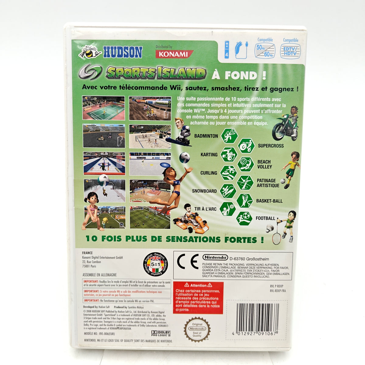 SPORTS ISLAND - NINTENDO WII