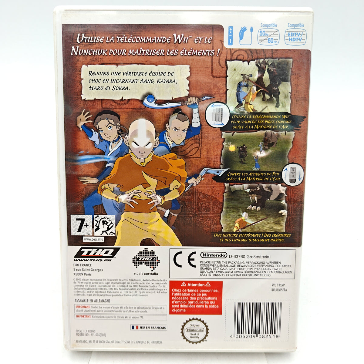 AVATAR: THE LAST AIRBENDER - NINTENDO WII