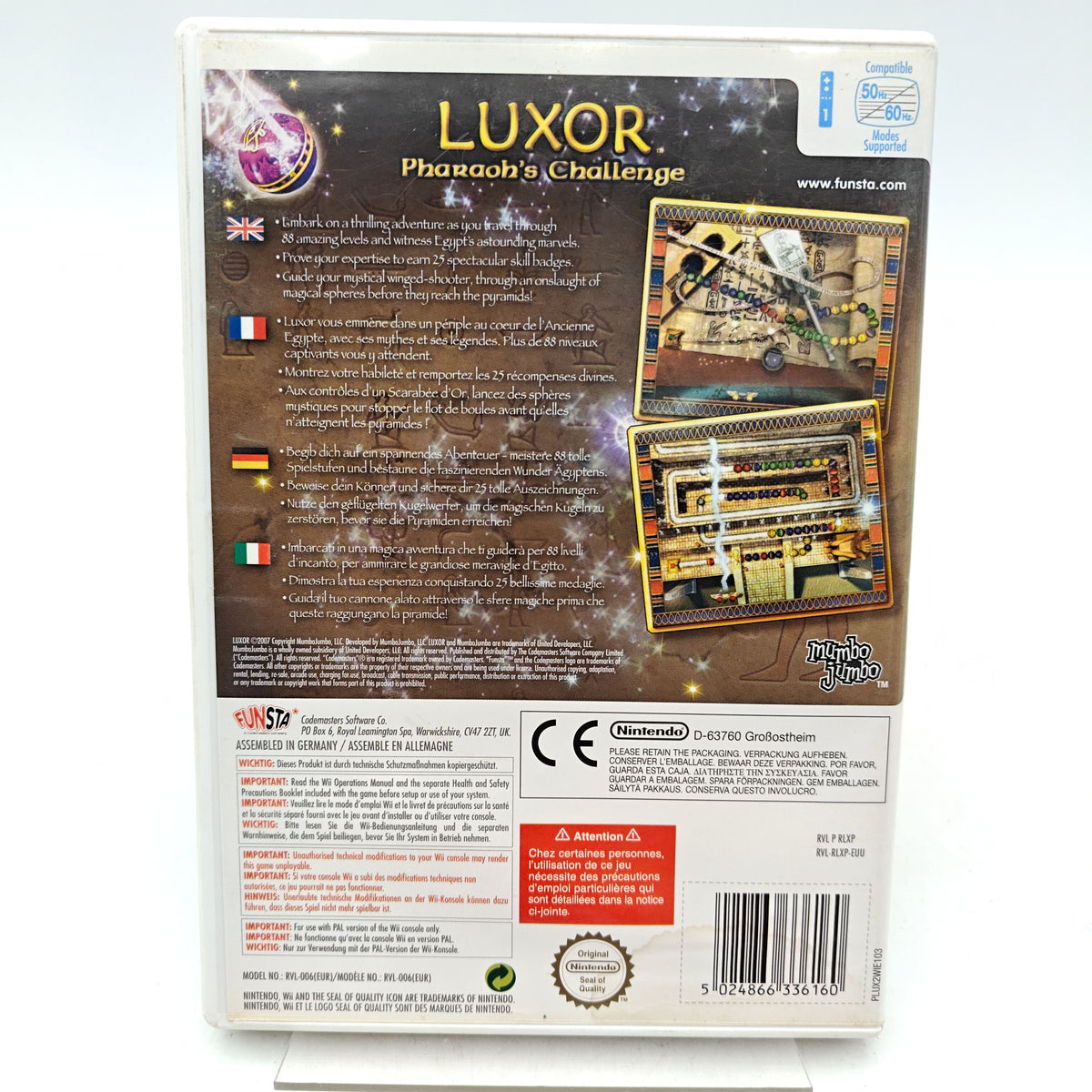 LUXOR - NINTENDO WII