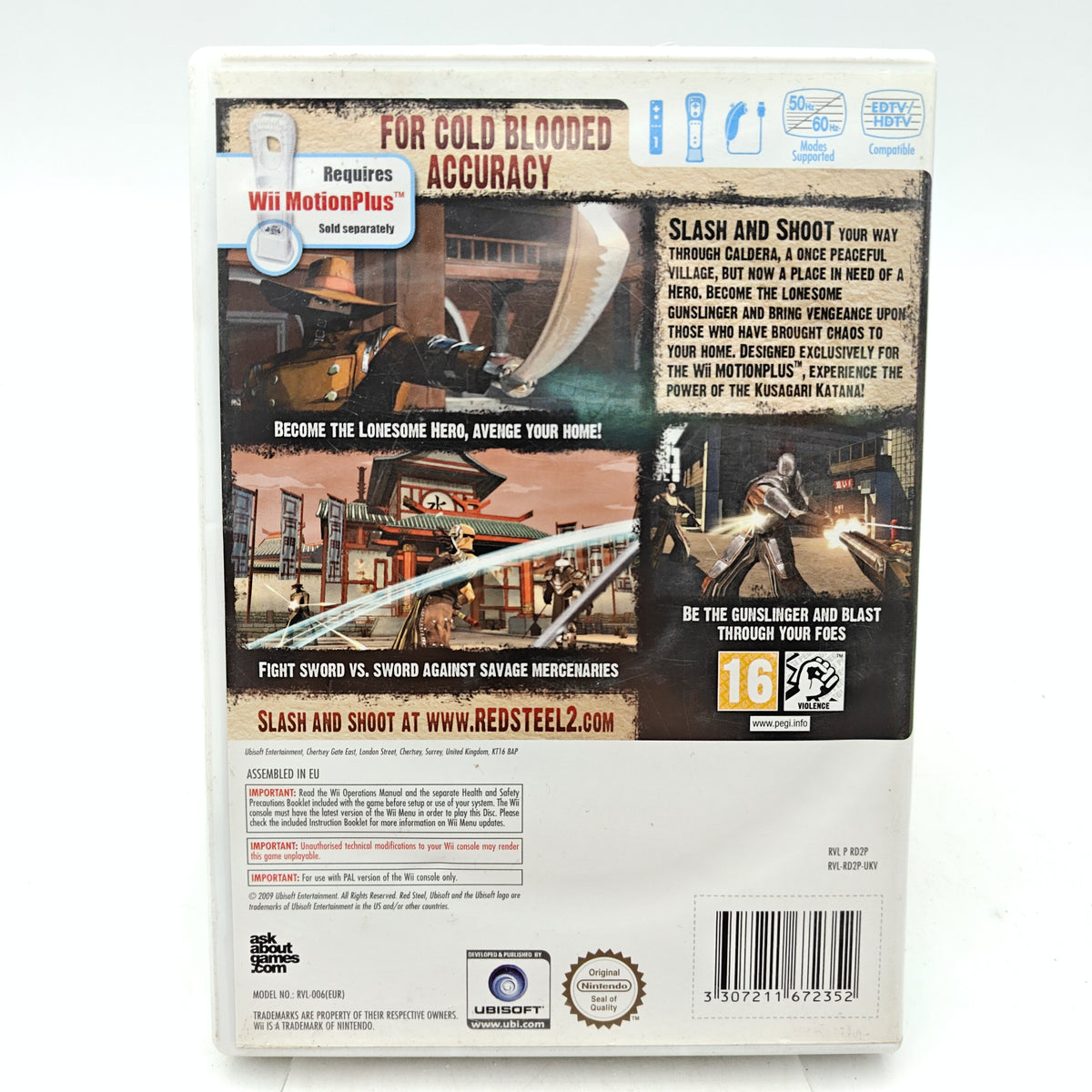 RED STEEL 2 - NINTENDO WII