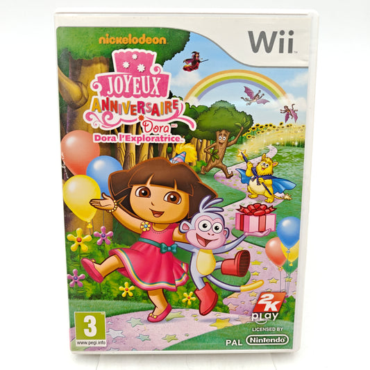 DORA L'EXPLORATRICE : JOYEUX ANNIVERSAIRE - NINTENDO WII