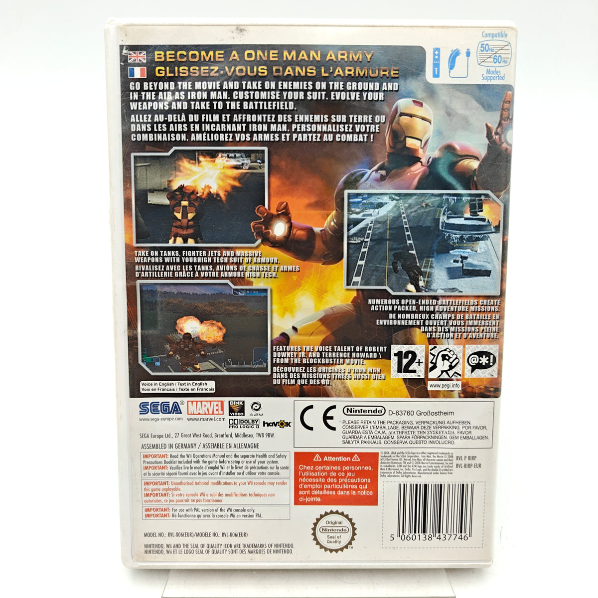 IRON MAN - NINTENDO WII