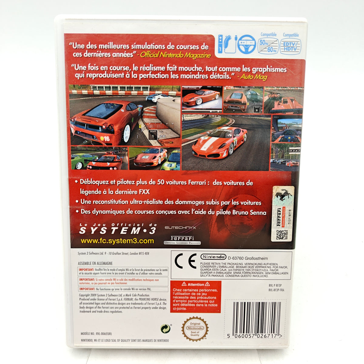 FERRARI CHALLENGE: TROFEO PIRELLI DELUXE - NINTENDO WII