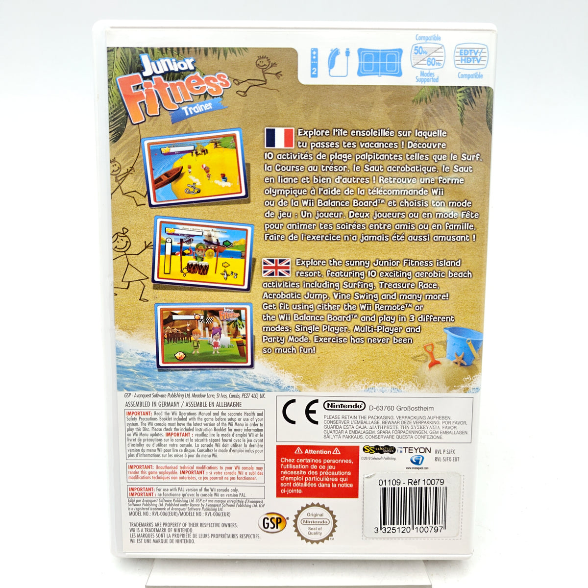 JUNIOR FITNESS TRAINER - NINTENDO WII