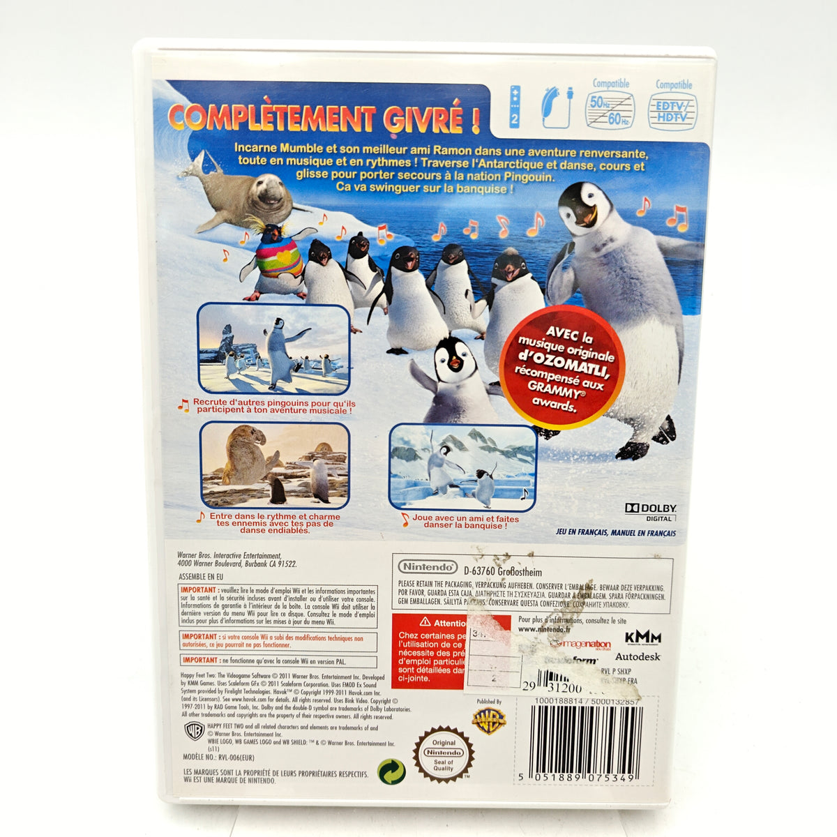 HAPPY FEET 2 - NINTENDO WII