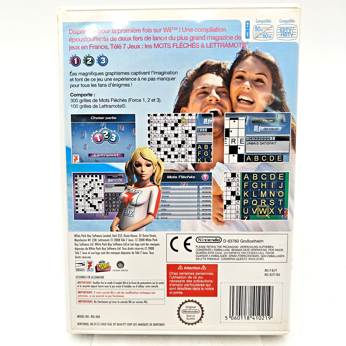 MOTS FLÉCHÉS - NINTENDO WII