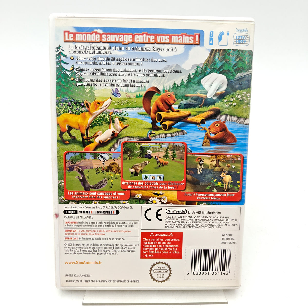 SIMANIMALS - NINTENDO WII