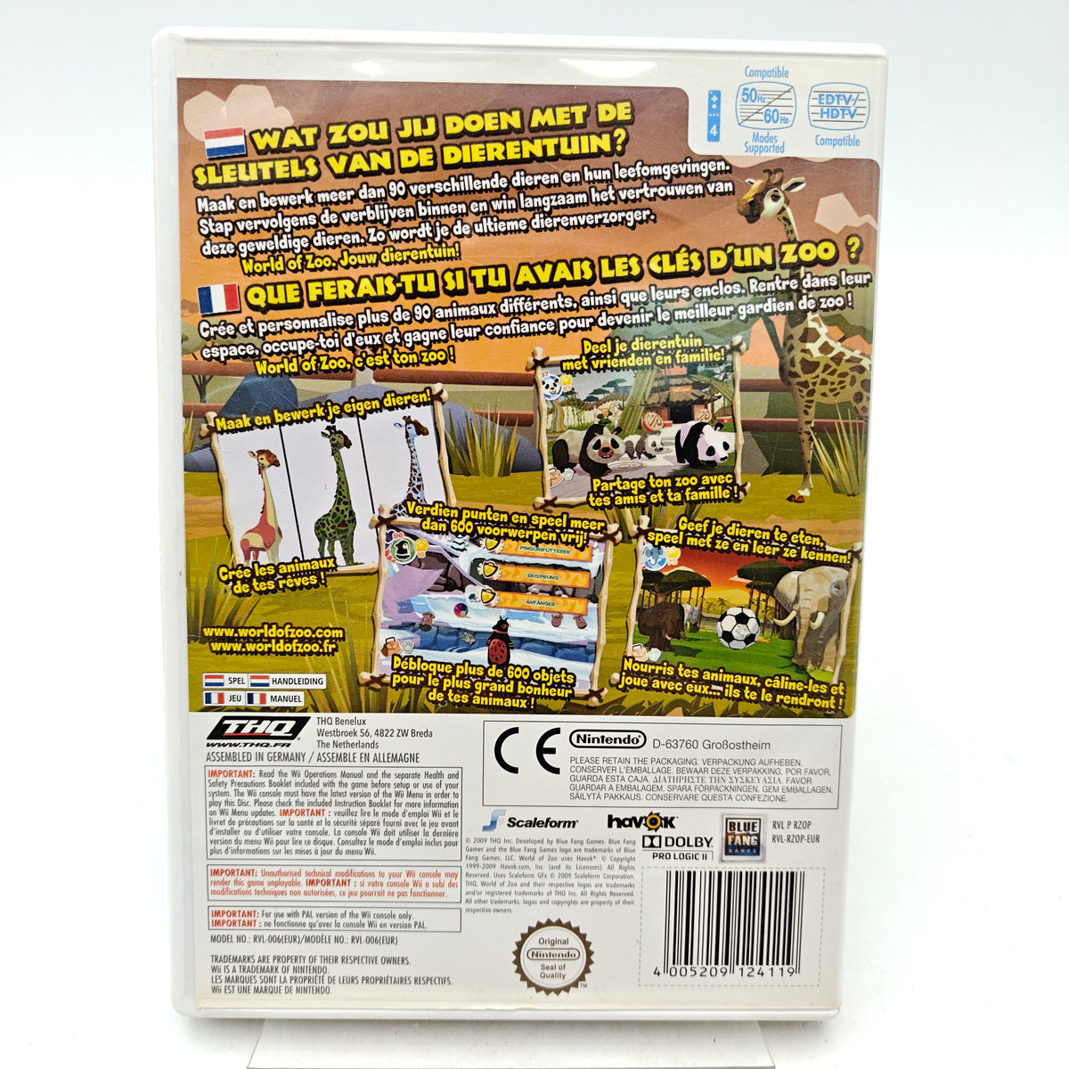WORLD OF ZOO - NINTENDO WII