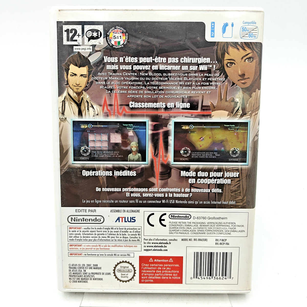 TRAUMA CENTER: NEW BLOOD - NINTENDO WII