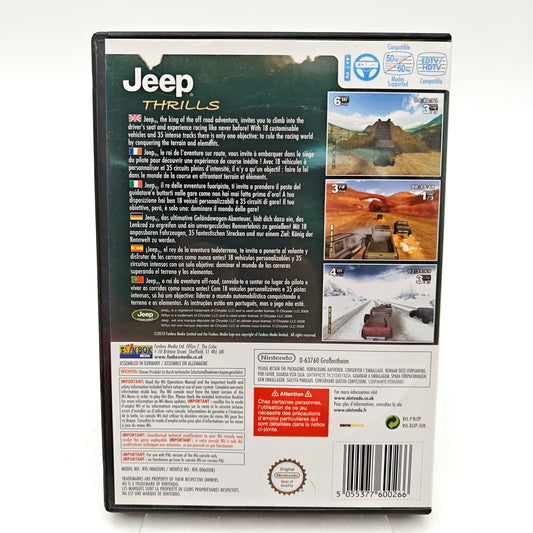 JEEP THRILLS - NINTENDO WII