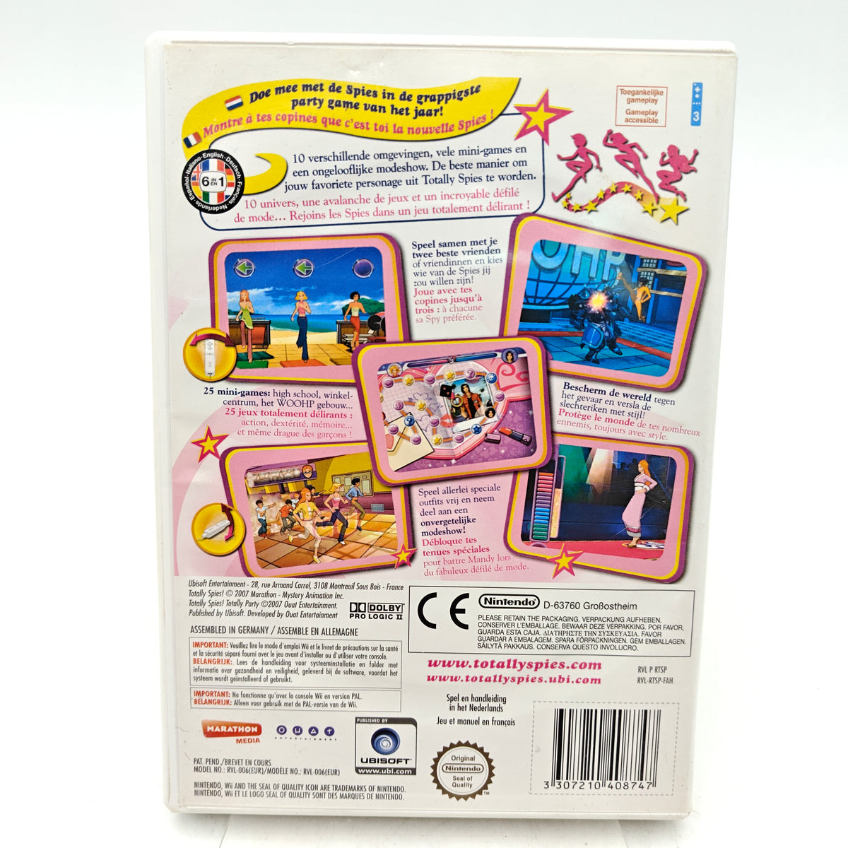 TOTALLY SPIES!: TOTALLY PARTY - NINTENDO WII