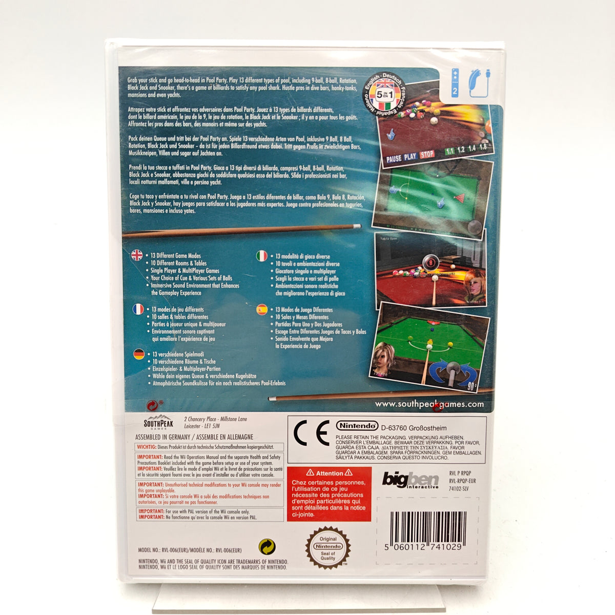 POOL PARTY (NEUF) - NINTENDO WII