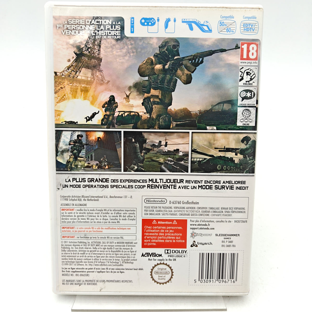 CALL OF DUTY: MODERN WARFARE 3 - NINTENDO WII