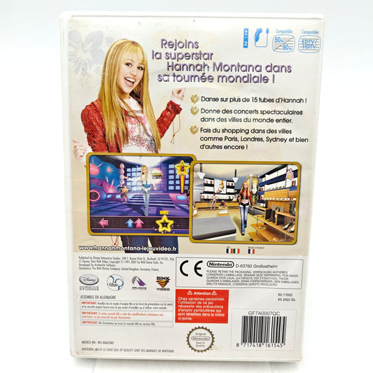 HANNAH MONTANA : EN TOURNÉE MONDIALE - NINTENDO WII