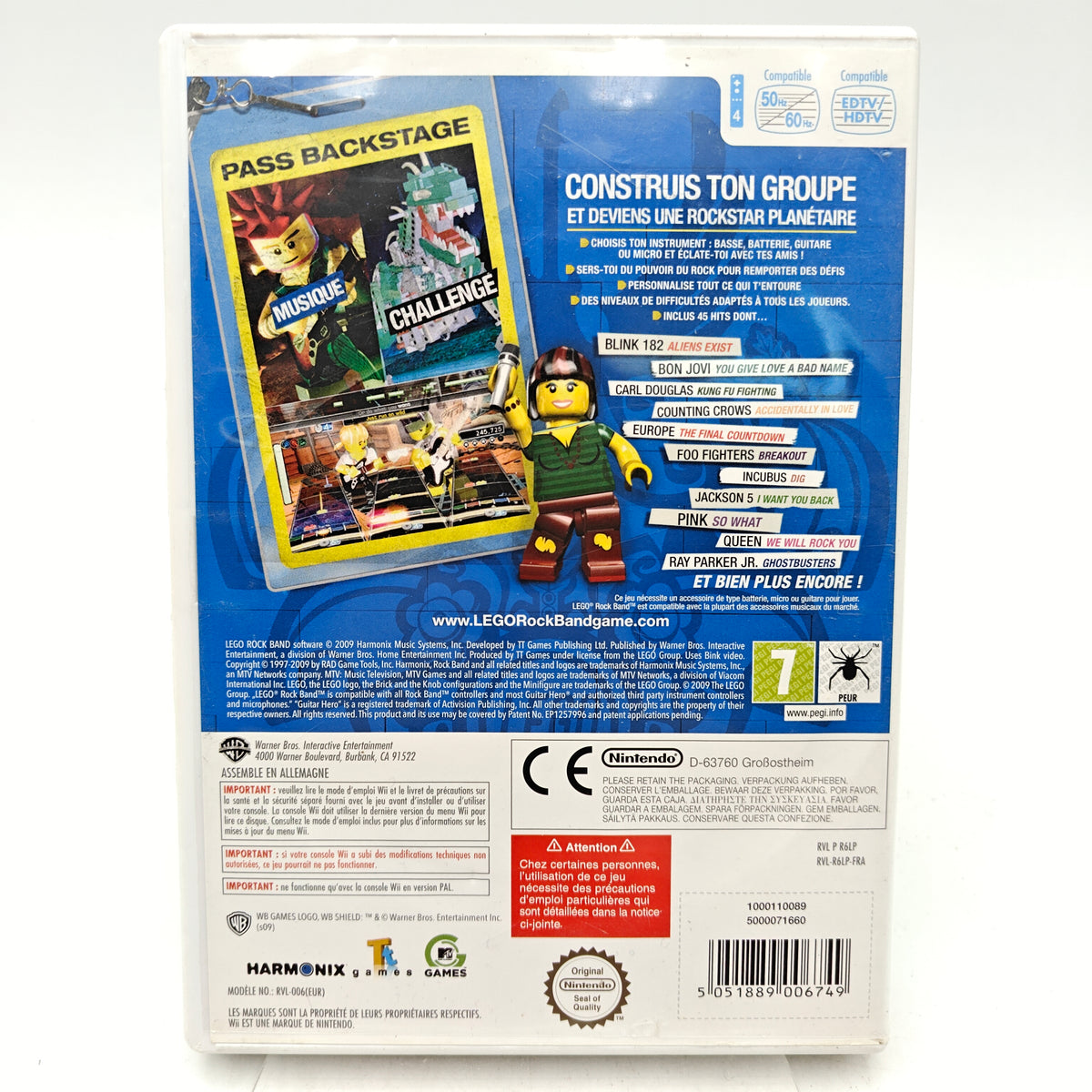 LEGO ROCK BAND - NINTENDO WII