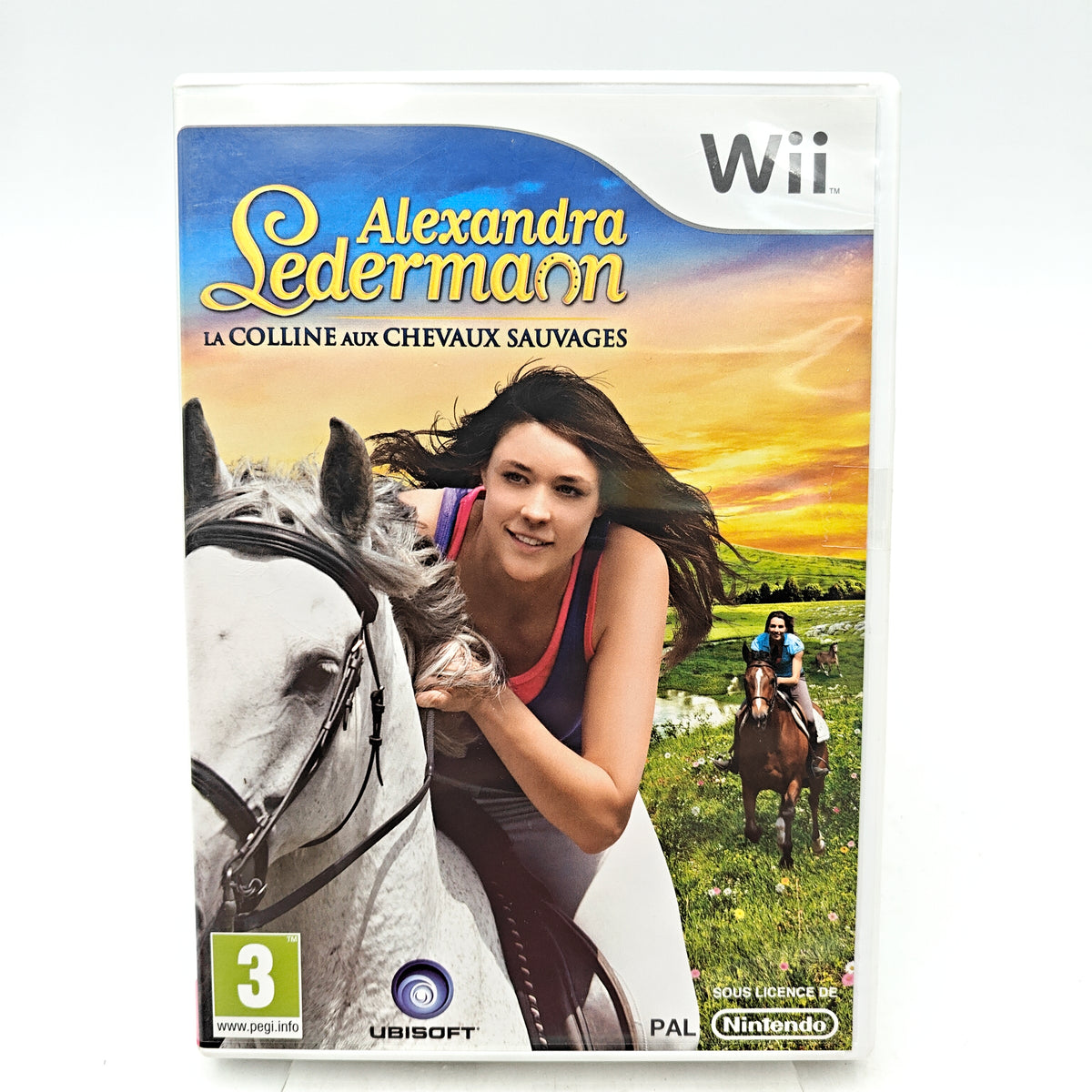 ALEXANDRA LEDERMANN : LA COLLINE AUX CHEVAUX SAUVAGES - NINTENDO WII