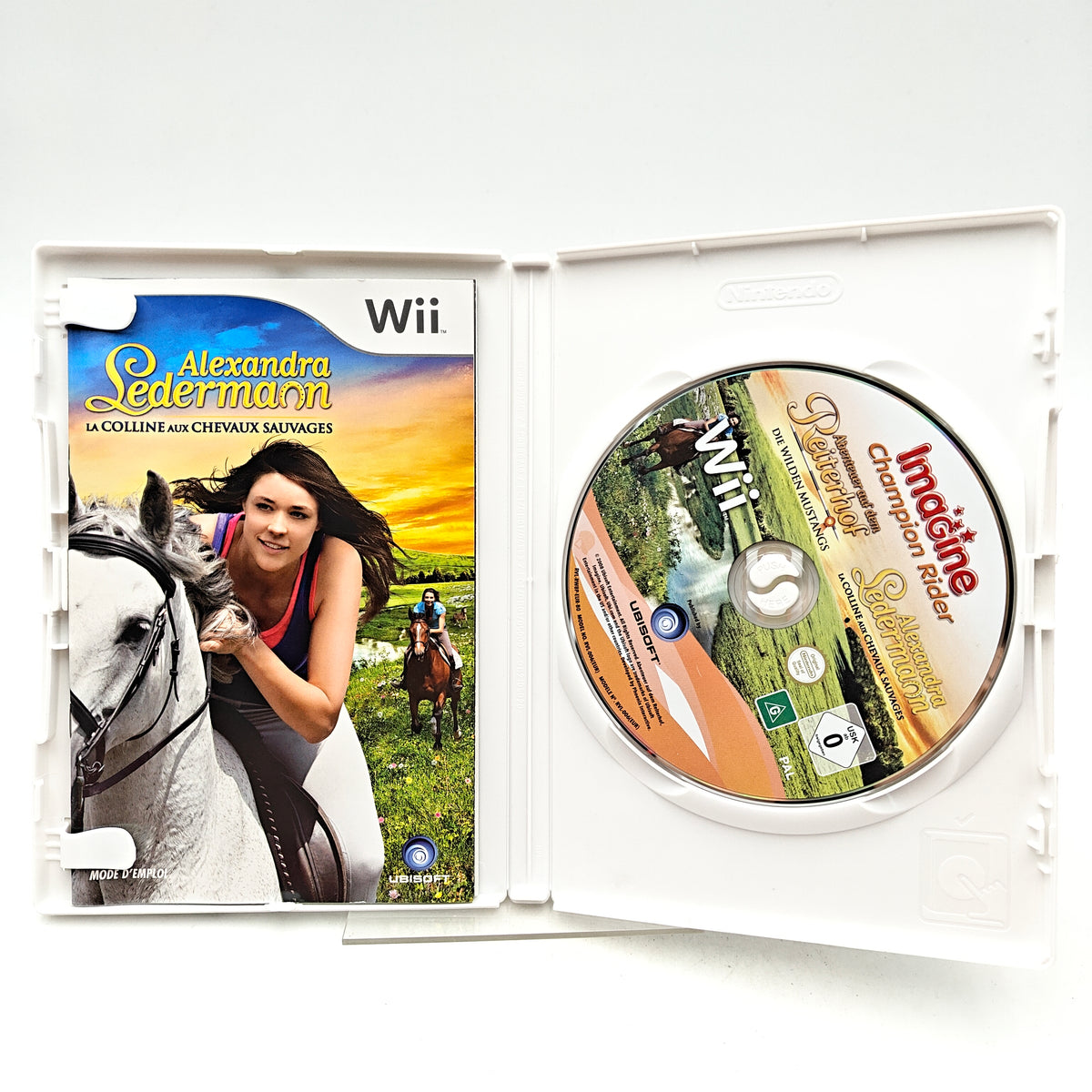 ALEXANDRA LEDERMANN : LA COLLINE AUX CHEVAUX SAUVAGES - NINTENDO WII
