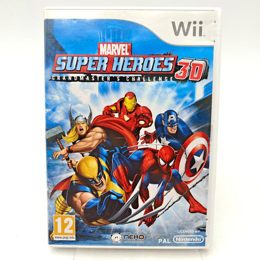 MARVEL SUPER HEROES 3D: GRANDMASTER'S CHALLENGE - NINTENDO WII