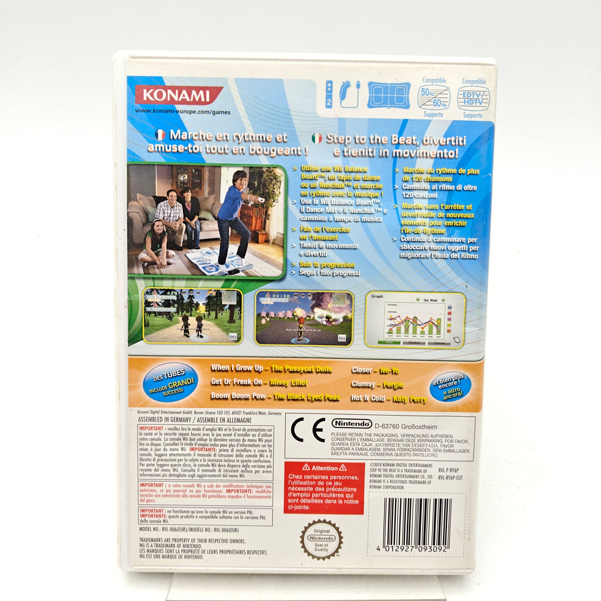 STEP TO THE BEAT - NINTENDO WII