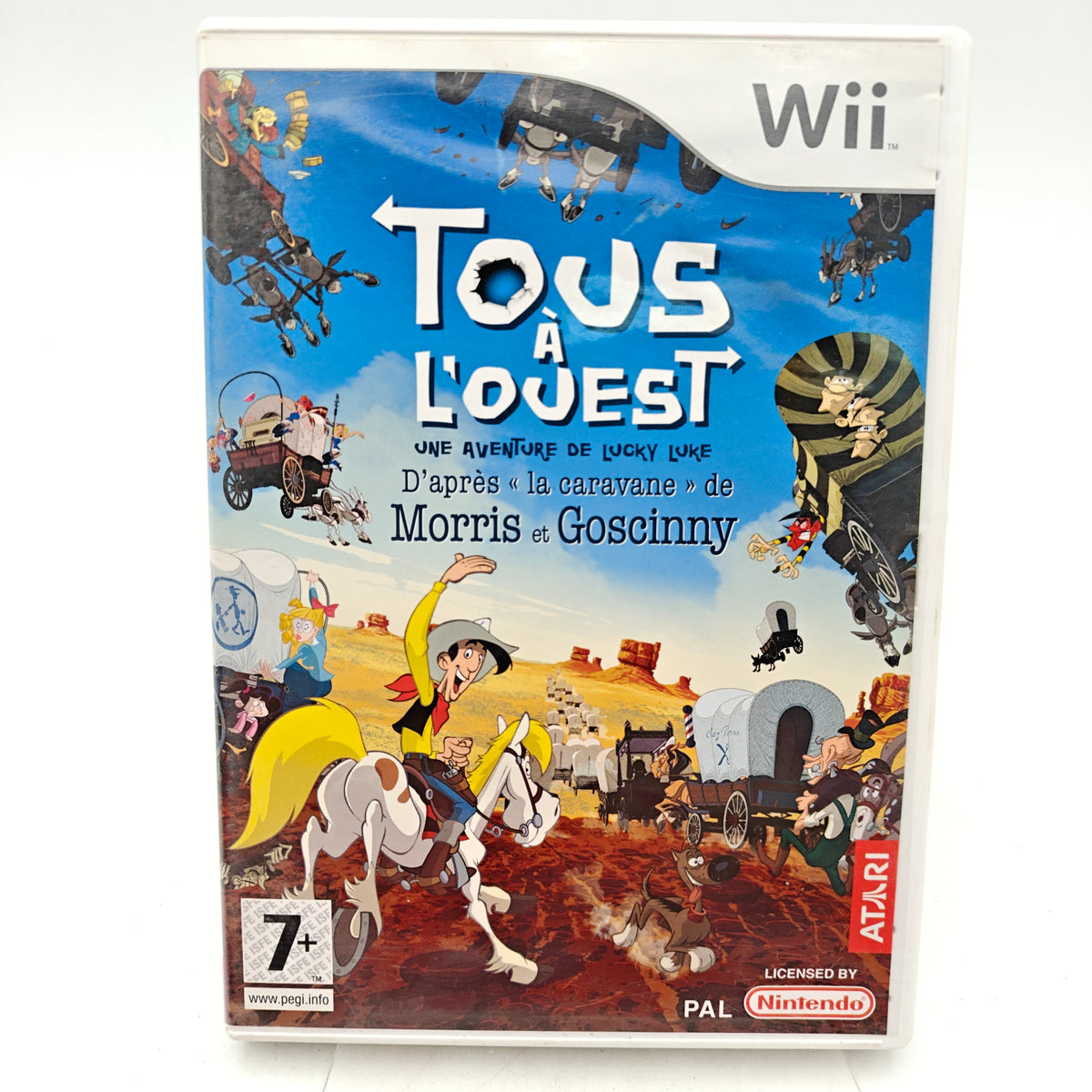 TOUS À L'OUEST : UNE AVENTURE DE LUCKY LUKE - NINTENDO WII