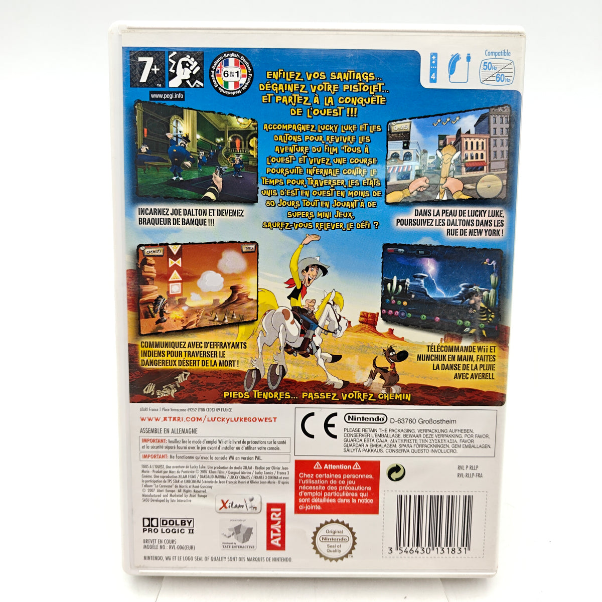 TOUS À L'OUEST : UNE AVENTURE DE LUCKY LUKE - NINTENDO WII
