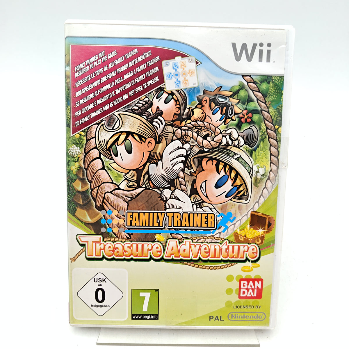 FAMILY TRAINER: TREASURE ADVENTURE - NINTENDO WII