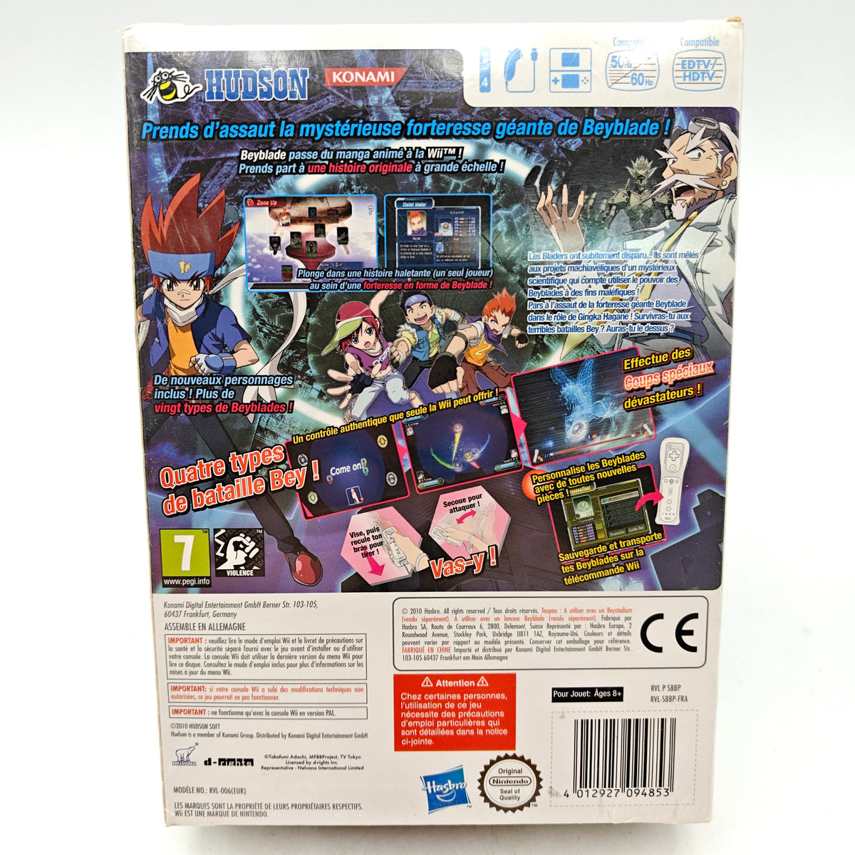 BEYBLADE: METAL FUSION (NEUF) - NINTENDO WII