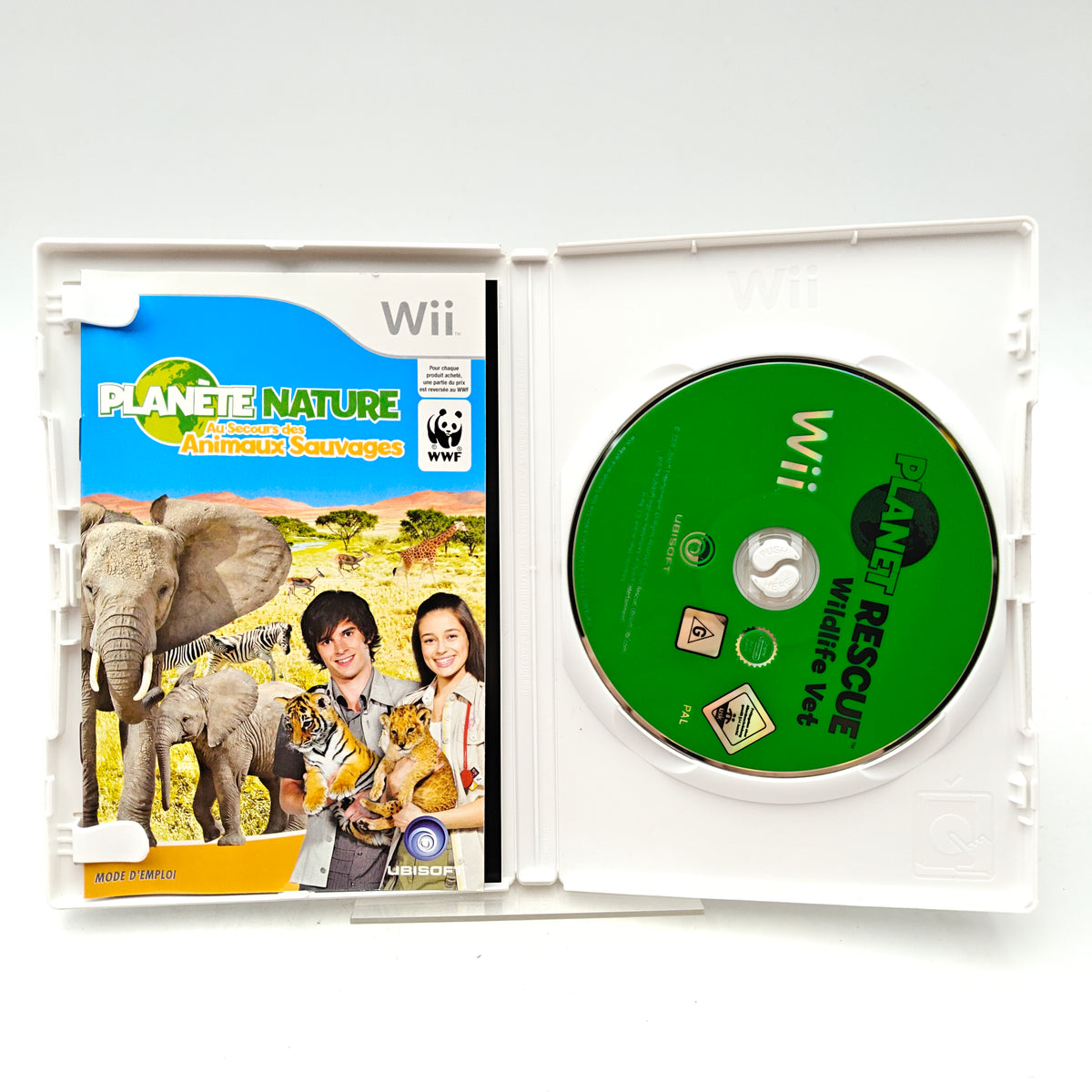PLANÈTE NATURE : AU SECOURS DES ANIMAUX SAUVAGES - NINTENDO WII