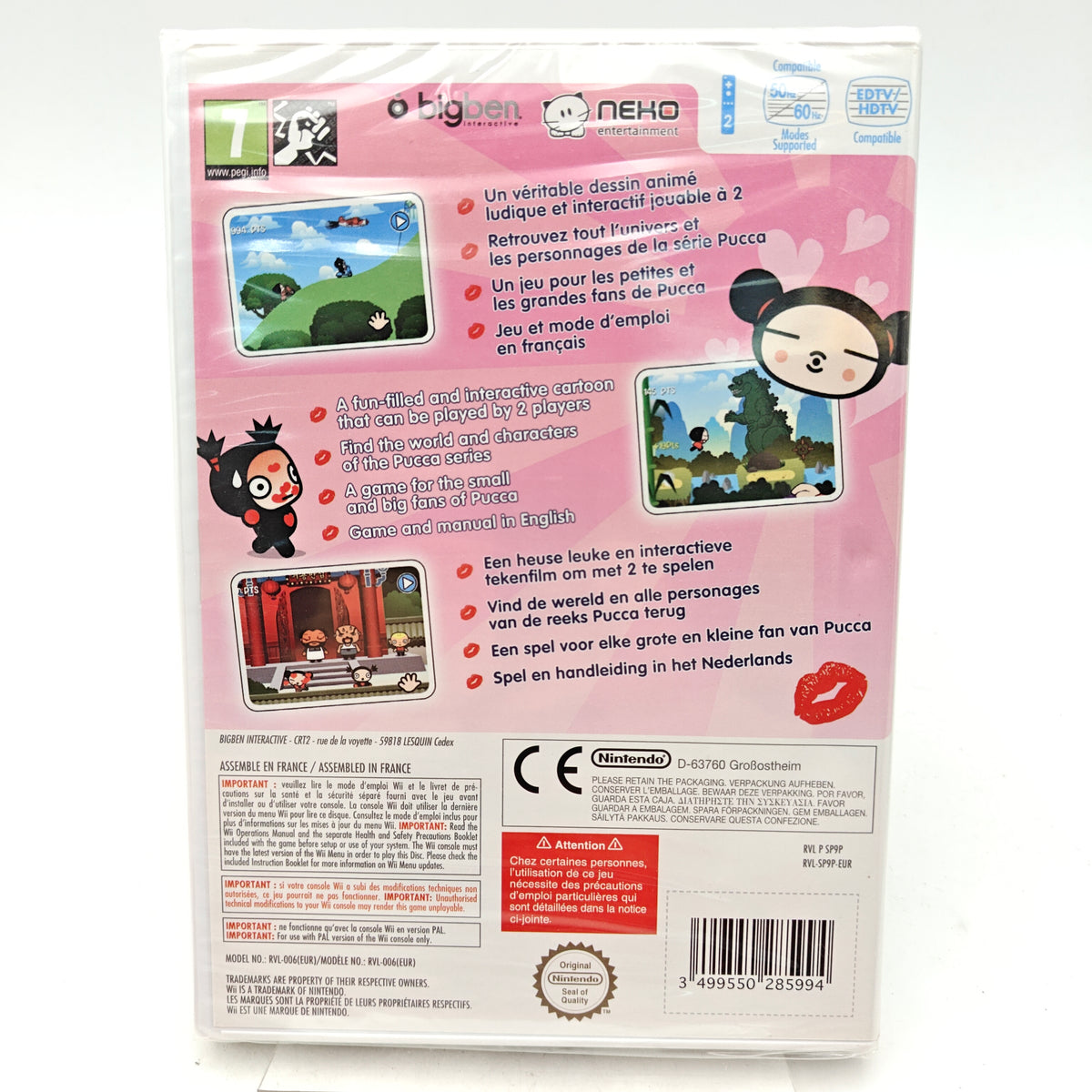 PUCCA'S RACE FOR KISSES (NEUF) - NINTENDO WII