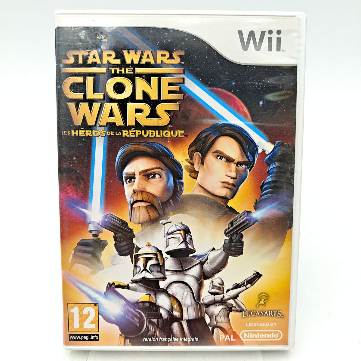 STAR WARS: THE CLONE WARS – LES HÉROS DE LA RÉPUBLIQUE - NINTENDO WII