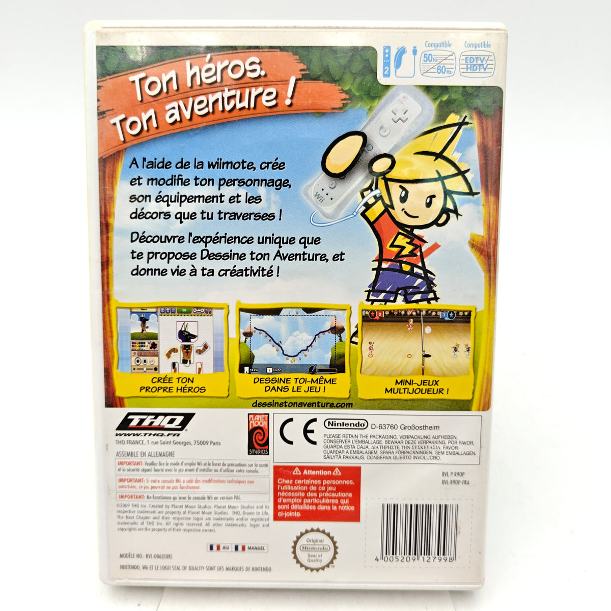 DESSINE TON AVENTURE - NINTENDO WII