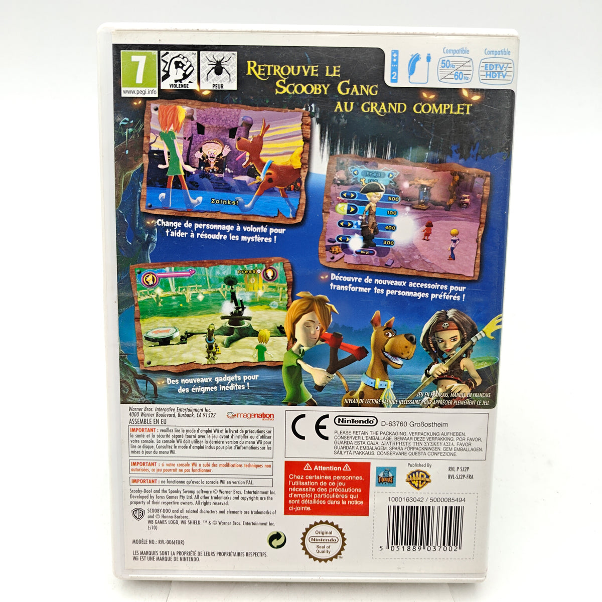 SCOOBY-DOO! PANIQUE DANS LA MARMITE - NINTENDO WII