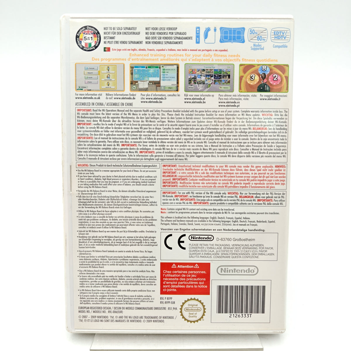 WII FIT PLUS - NINTENDO WII