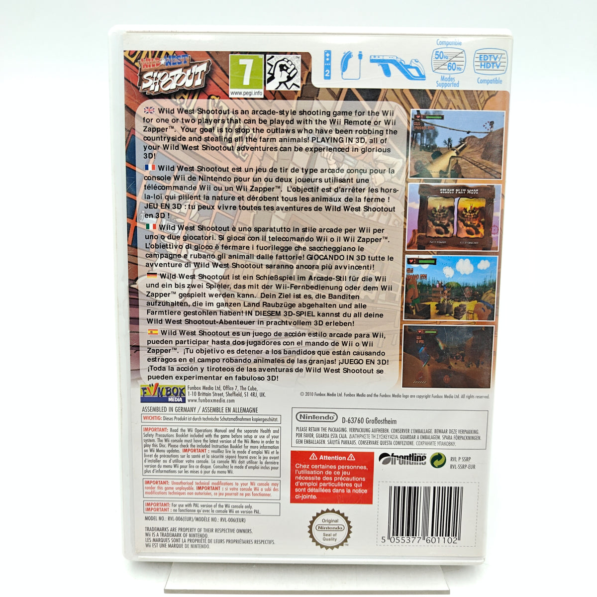 WILD WEST SHOOTOUT - NINTENDO WII