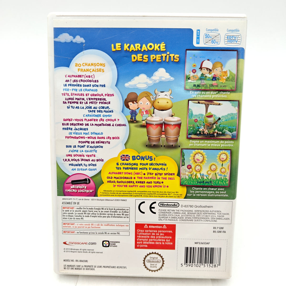 MON PREMIER KARAOKÉ - NINTENDO WII