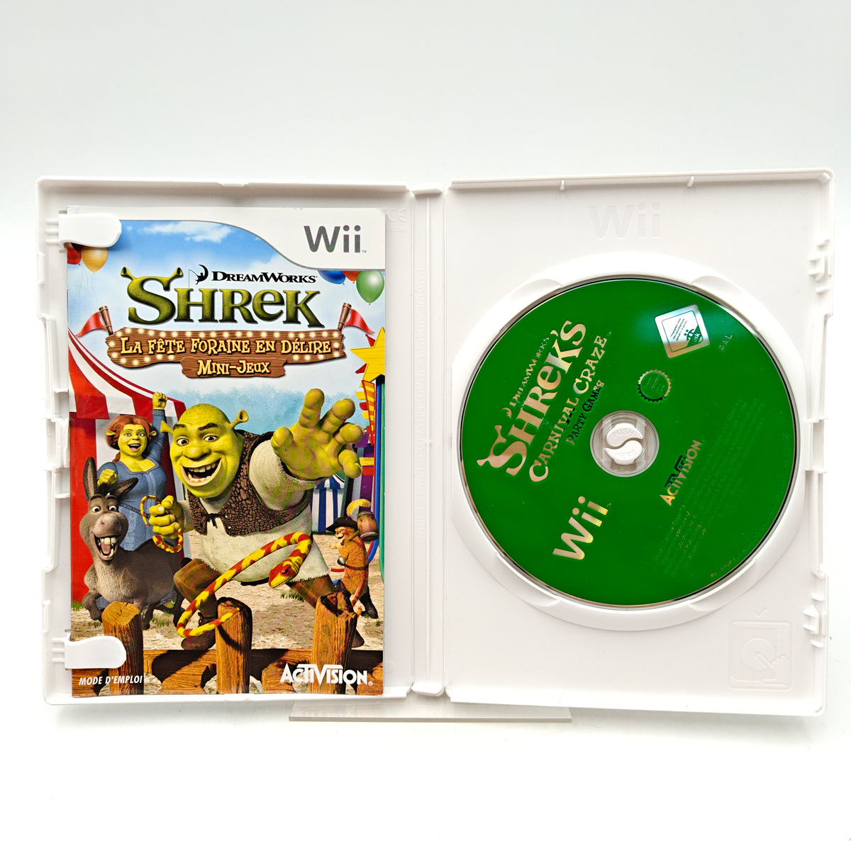 SHREK : LA FÊTE FORAINE EN DÉLIRE – MINI-JEUX - NINTENDO WII