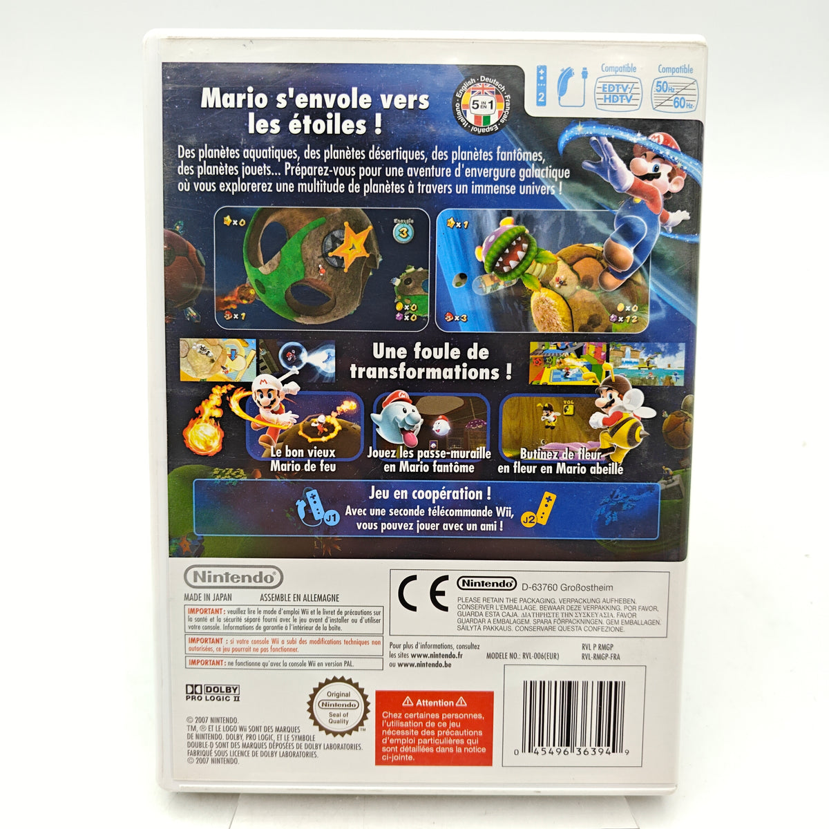 SUPER MARIO GALAXY - NINTENDO WII