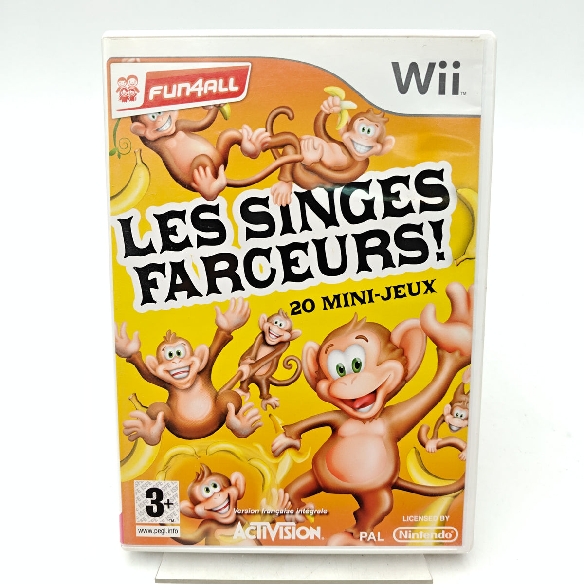 LES SINGES FARCEURS : 20 MINI-JEUX - NINTENDO WII