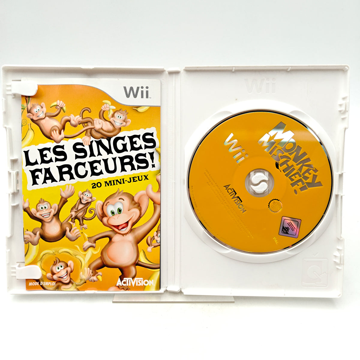 LES SINGES FARCEURS : 20 MINI-JEUX - NINTENDO WII