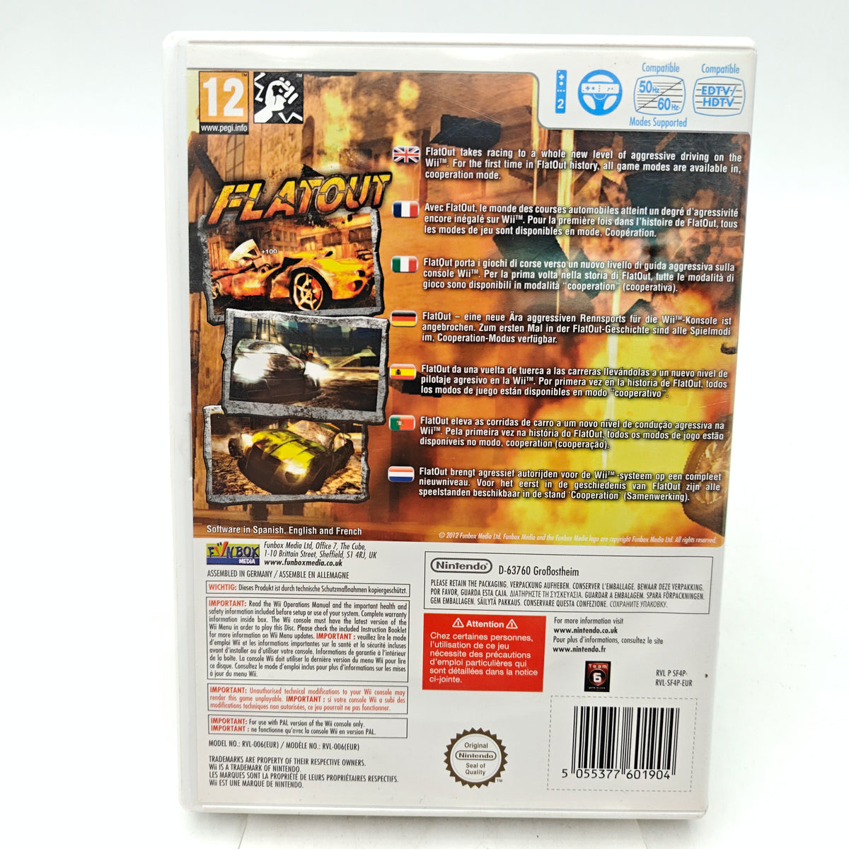 FLATOUT - NINTENDO WII