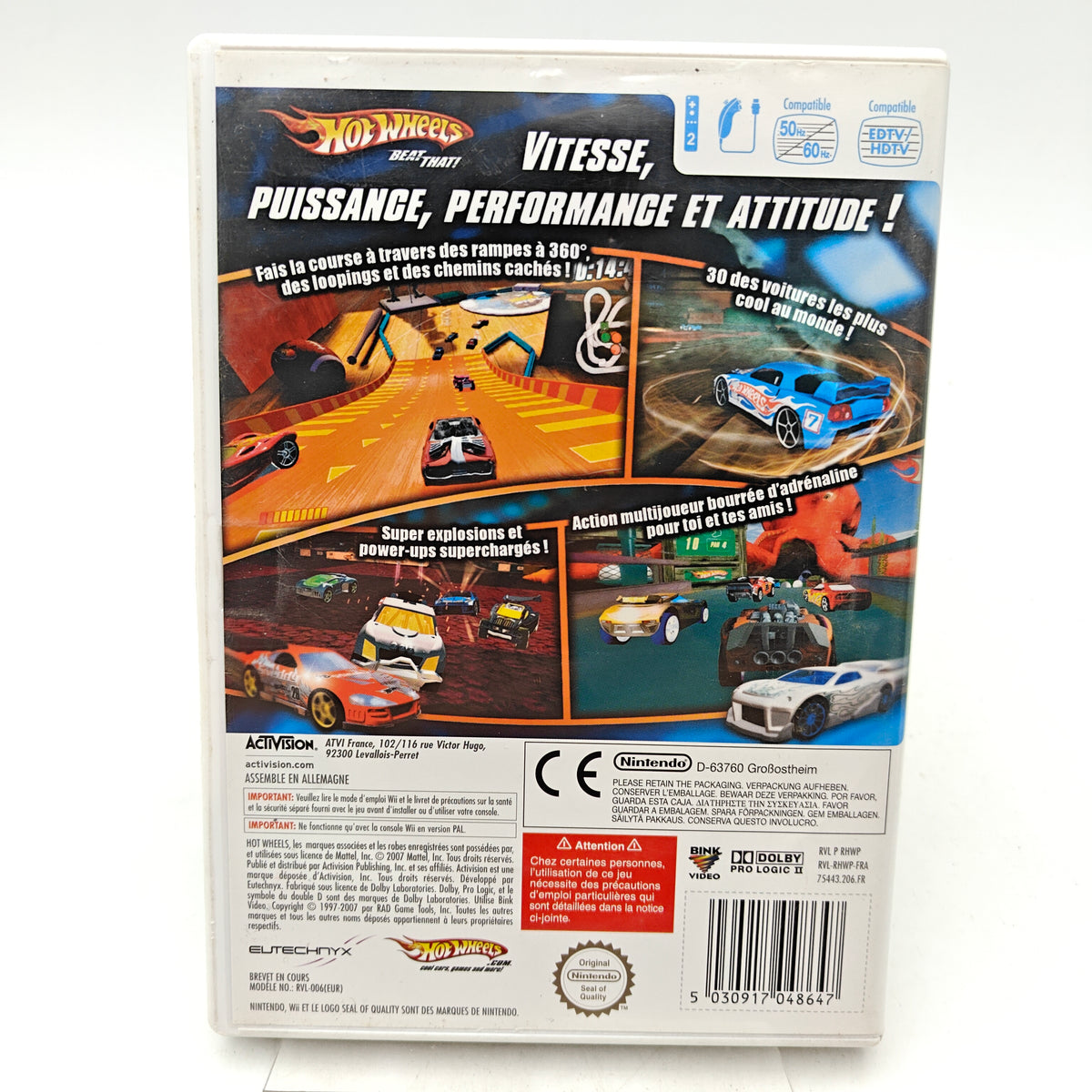 HOT WHEELS: TRACK ATTACK - NINTENDO WII