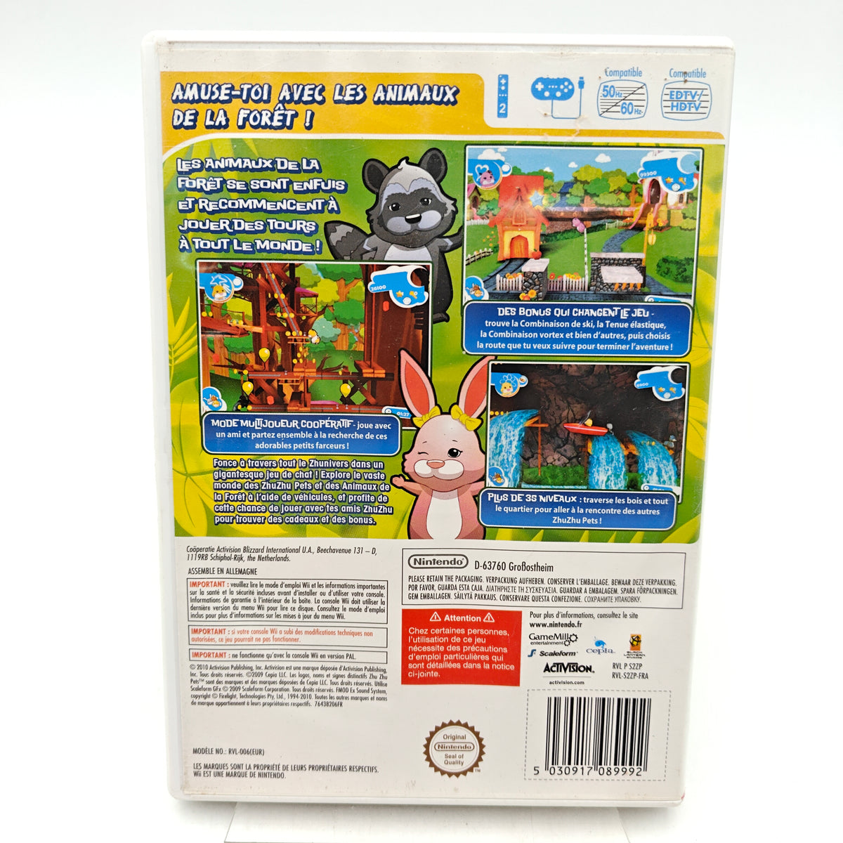 ZHUZHU PETS : ANIMAUX DE LA FORÊT - NINTENDO WII