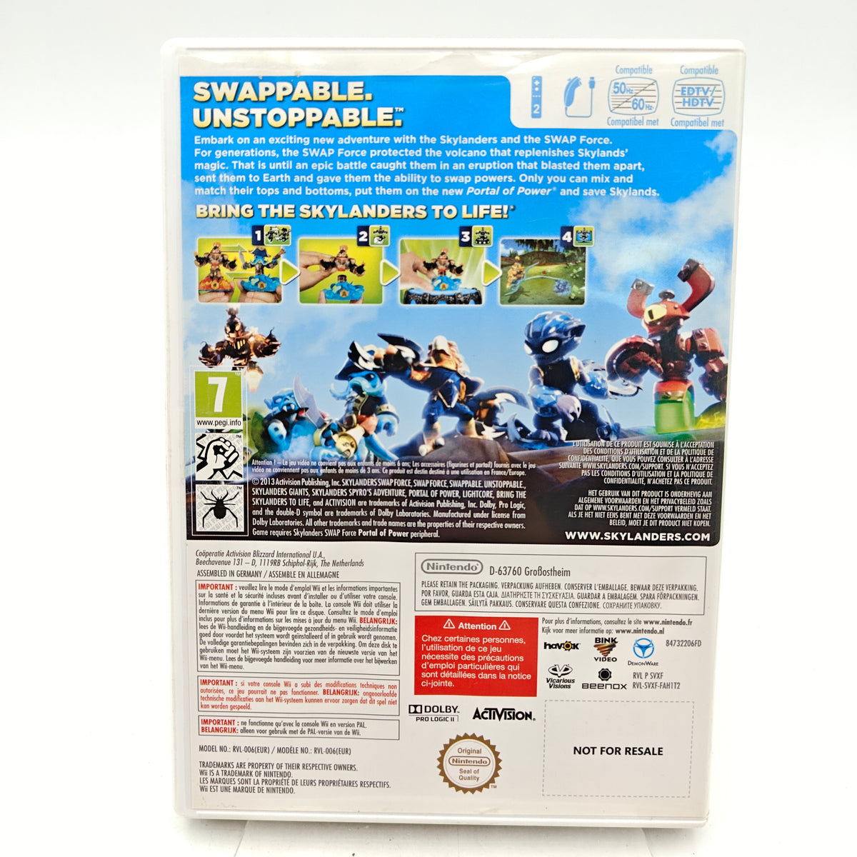 SKYLANDERS SWAP FORCE - NINTENDO WII