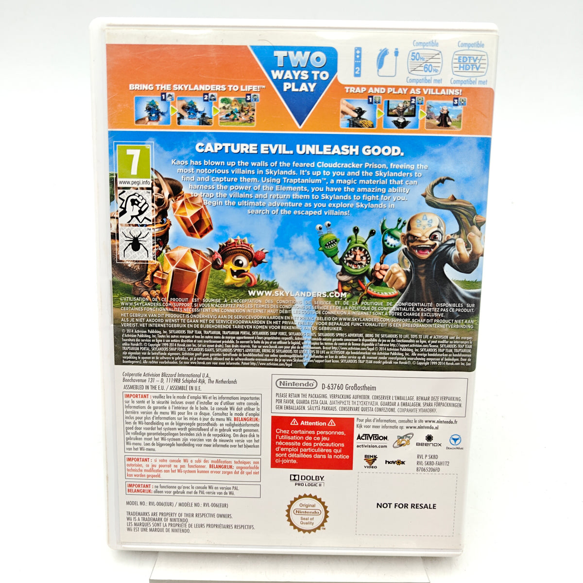 SKYLANDERS TRAP - NINTENDO WII