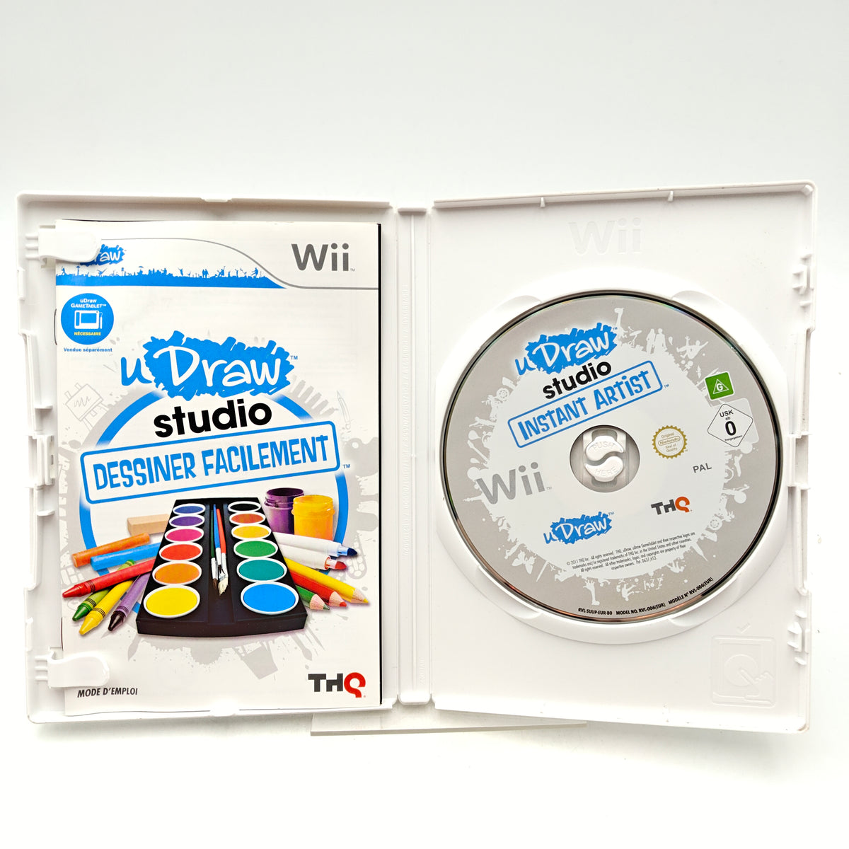 UDRAW STUDIO : DESSINER FACILEMENT ! - NINTENDO WII