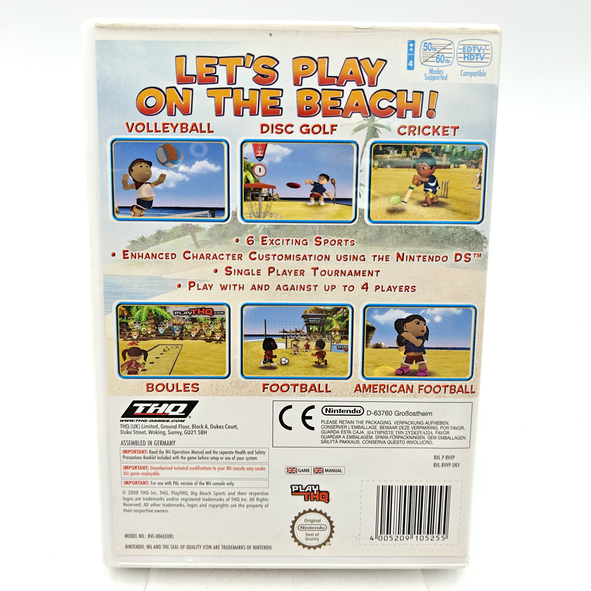 BIG BEACH SPORTS - NINTENDO WII