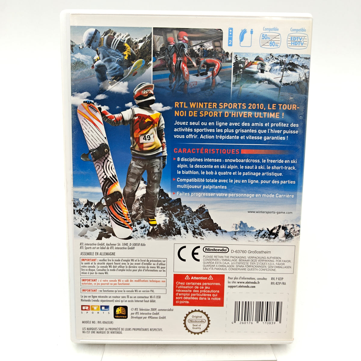 WINTER SPORTS 2010 - NINTENDO WII