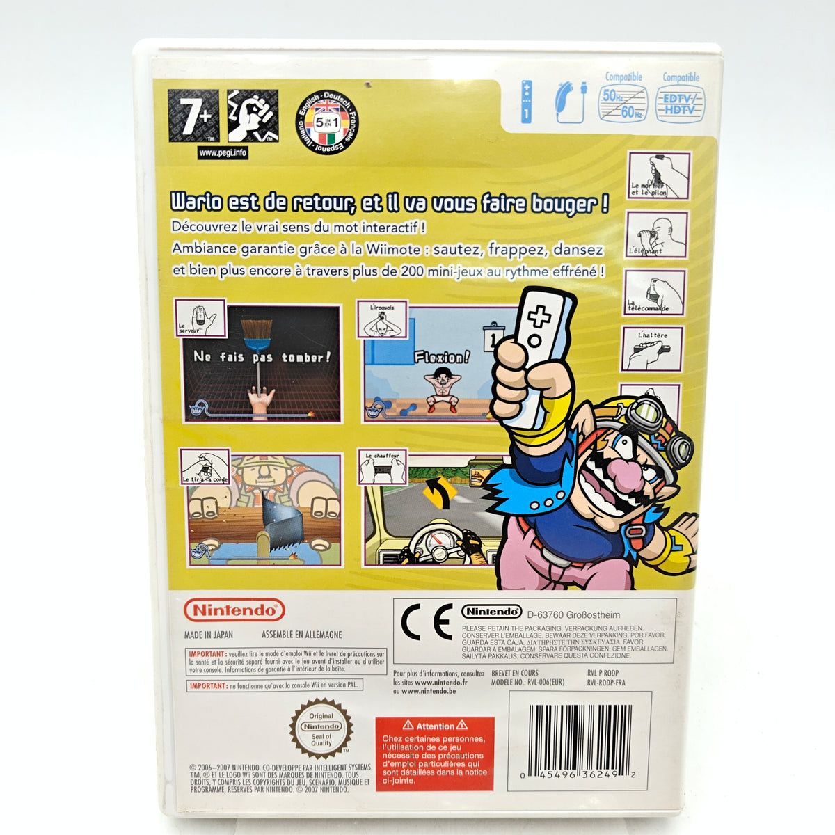 WARIOWARE: SMOOTH MOVES - NINTENDO WII