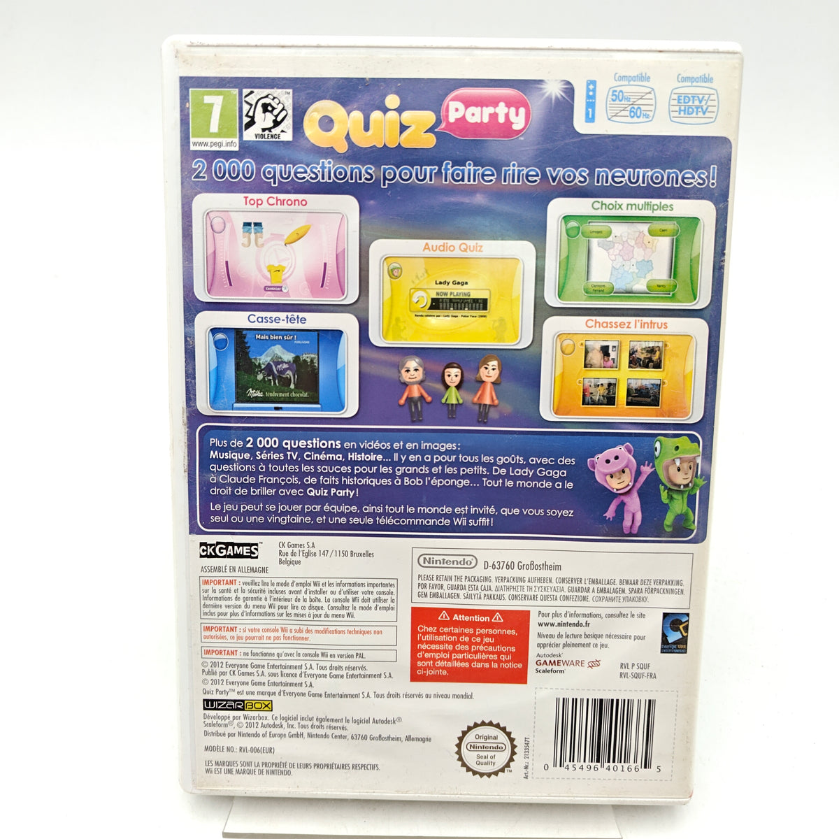 QUIZ PARTY - NINTENDO WII