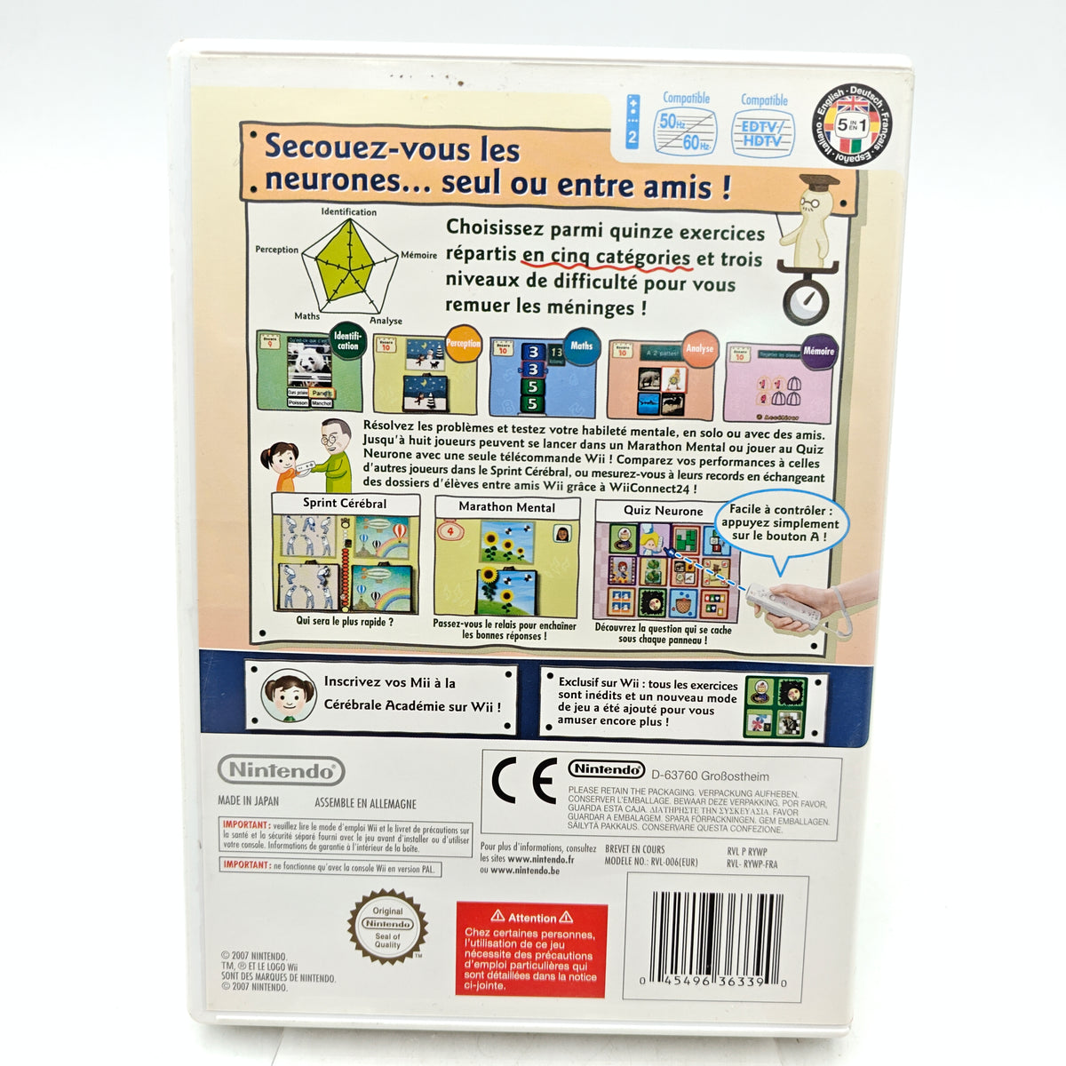 CÉRÉBRALE ACADÉMIE - NINTENDO WII